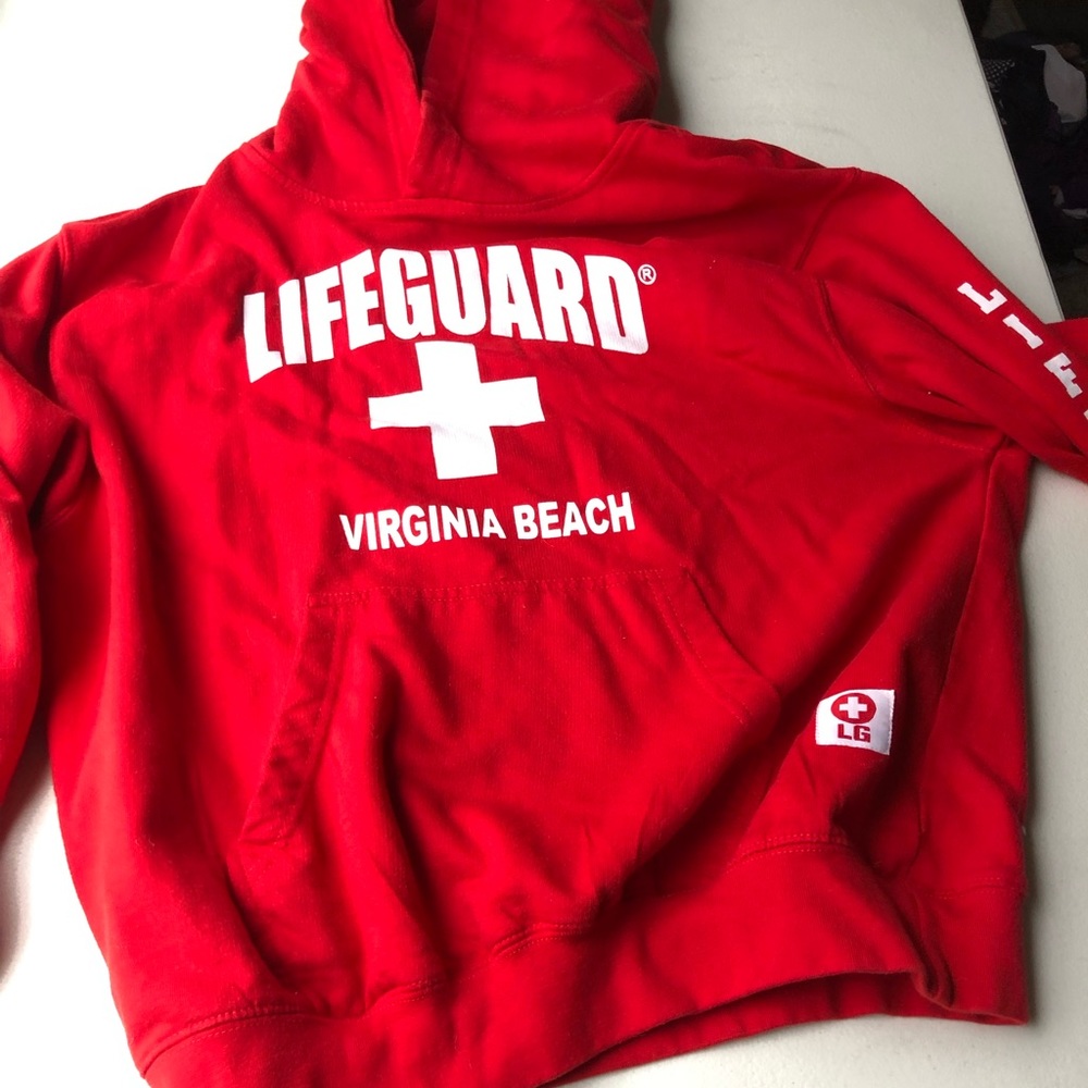 lifeguard hoodie virginia beach